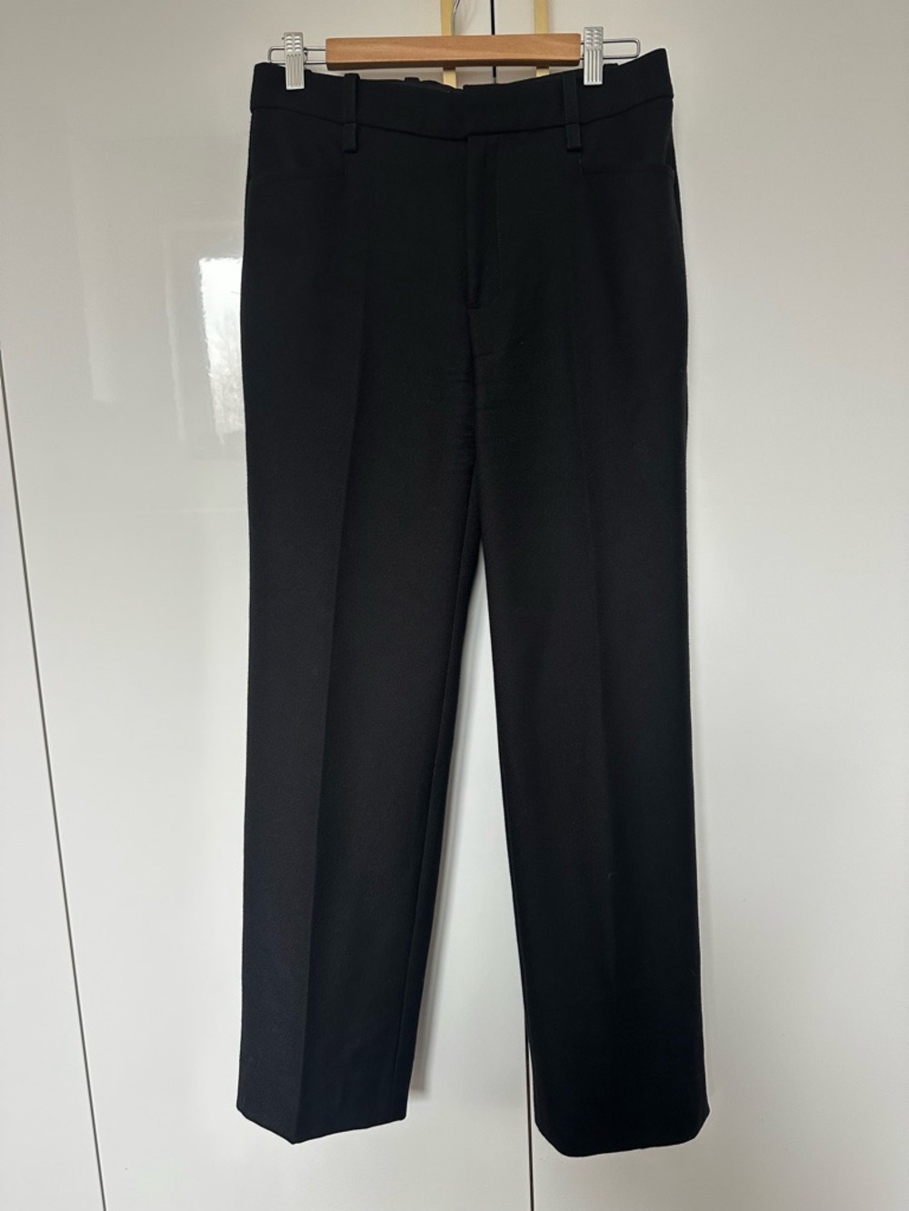 Banana Republic 100% wool straight leg tailored dress pants trousers small
